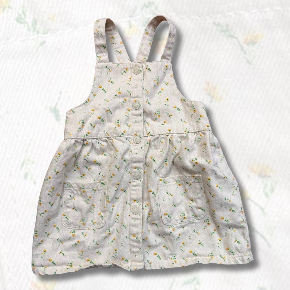 Zara Cream Floral Dress